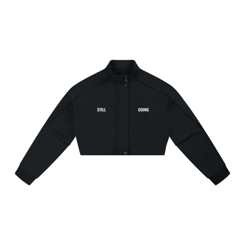 Women's Button-Front Jacket by ODMPOD