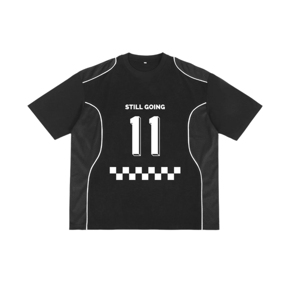 Contrast Piped Panel T-Shirt by ODMPOD