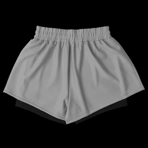 "WORDS HAVE POWER" Women's 2-in-1 Shorts by Subliminator