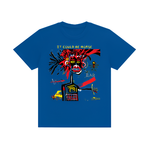 Cotton T-Shirt "CRAZY" by ODMPOD