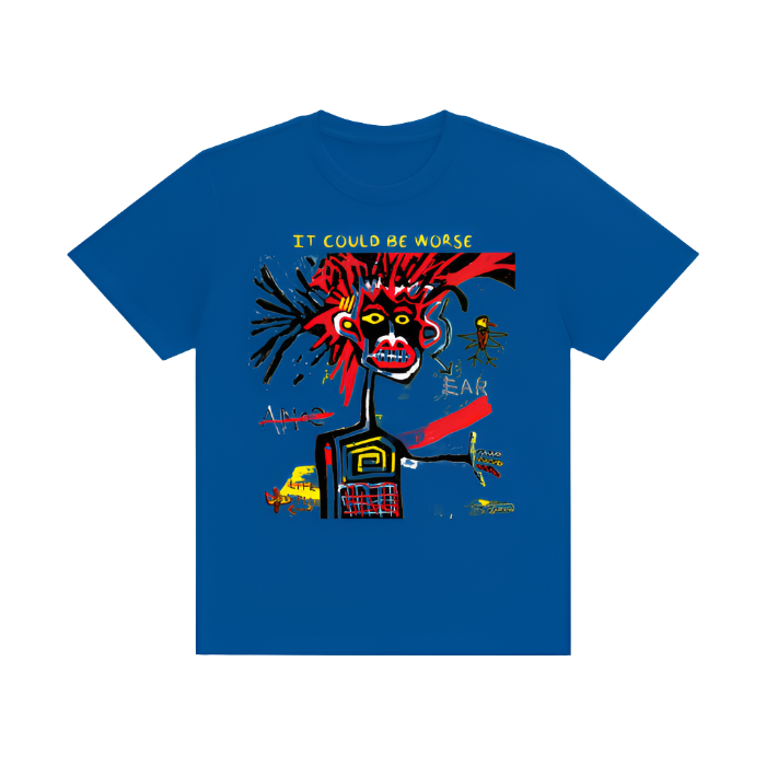 Cotton T-Shirt "CRAZY" by ODMPOD