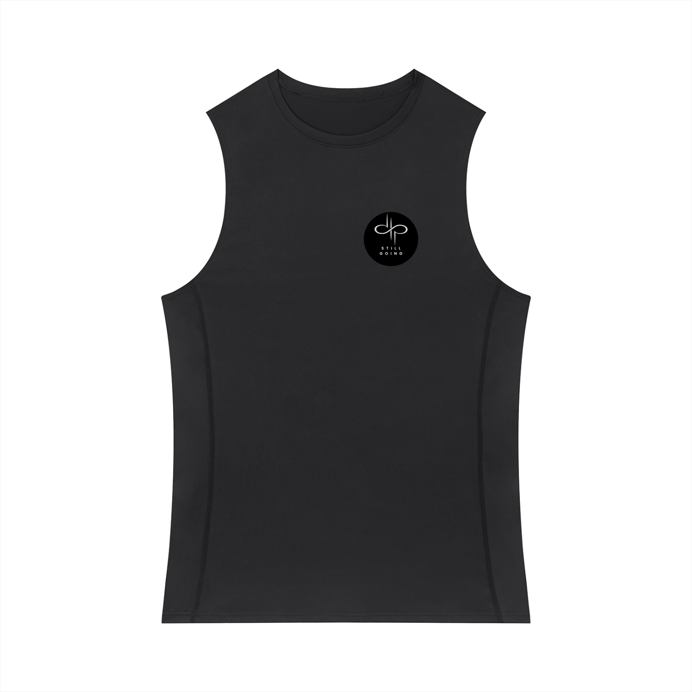 Men's Slim-Fit Topstitch Tank Top by ODMPOD