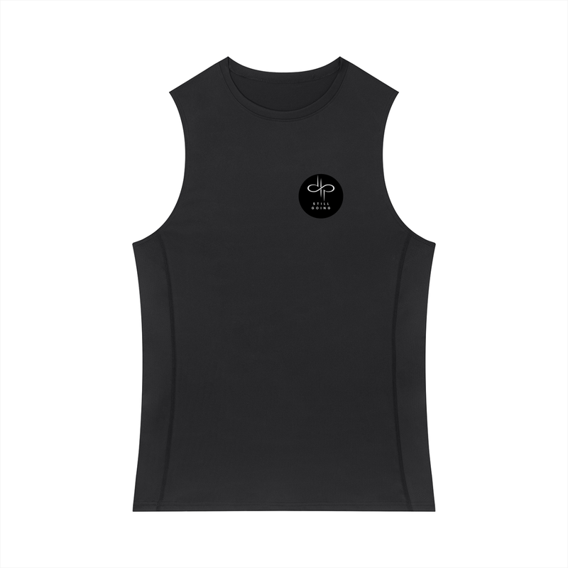 Men's Slim-Fit Topstitch Tank Top by ODMPOD