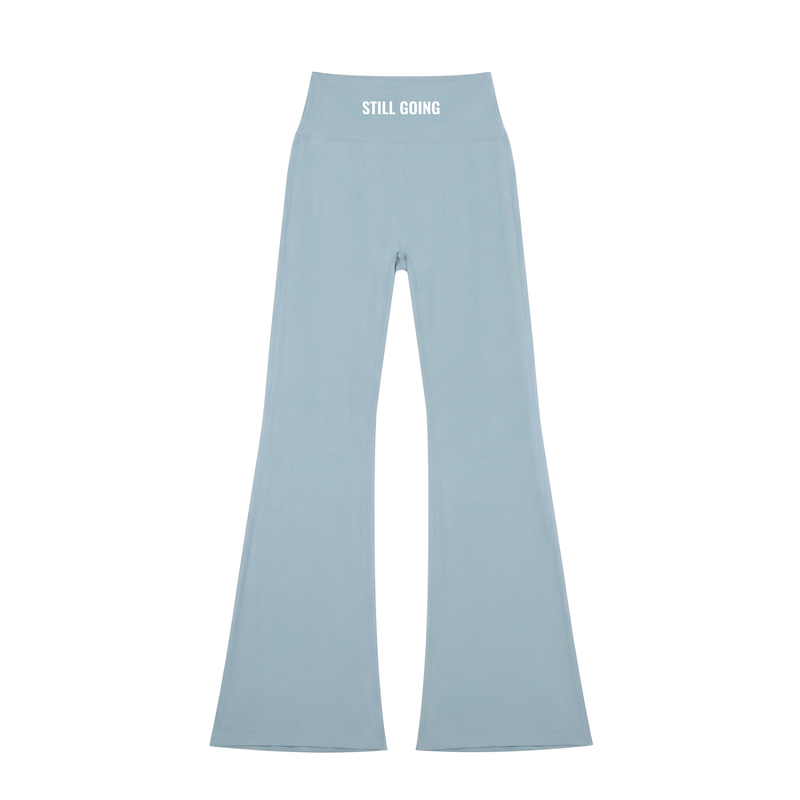 Women's High-Waisted Flare Leggings by ODMPOD