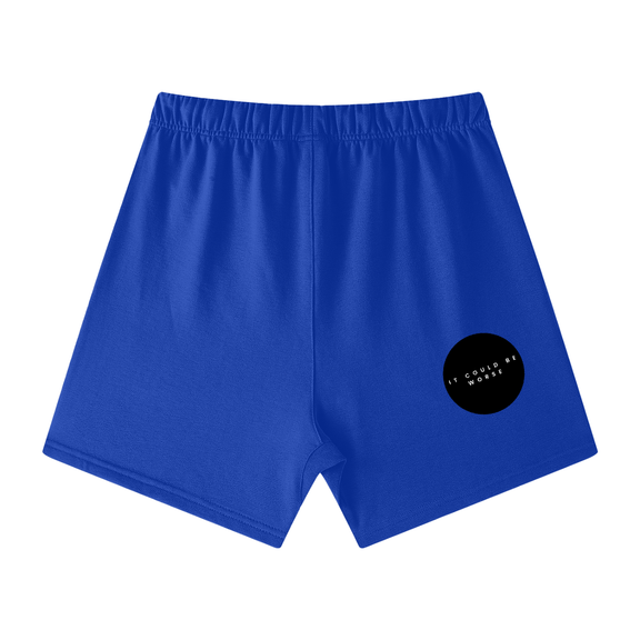 Heavyweight Earth Tone Loose Fit Cotton Shorts by ODMPOD