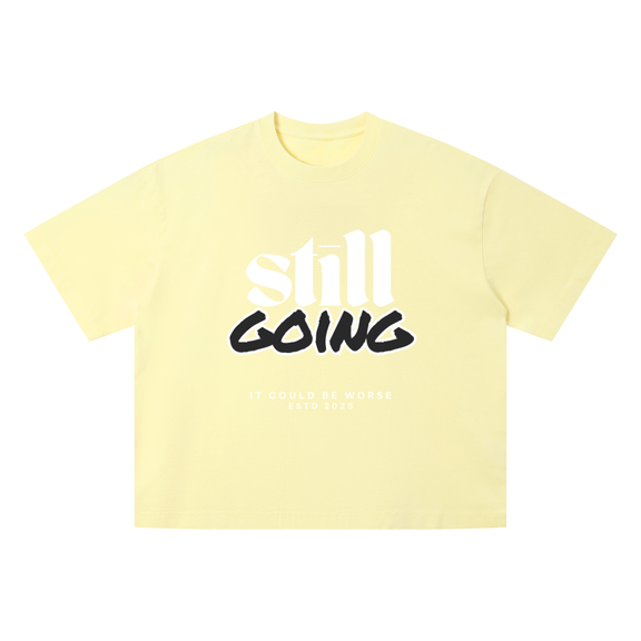 Vintage Wash Boxy T-Shirt by ODMPOD
