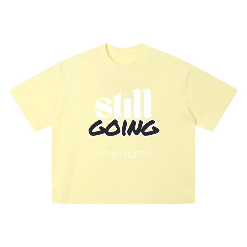 Vintage Wash Boxy T-Shirt by ODMPOD