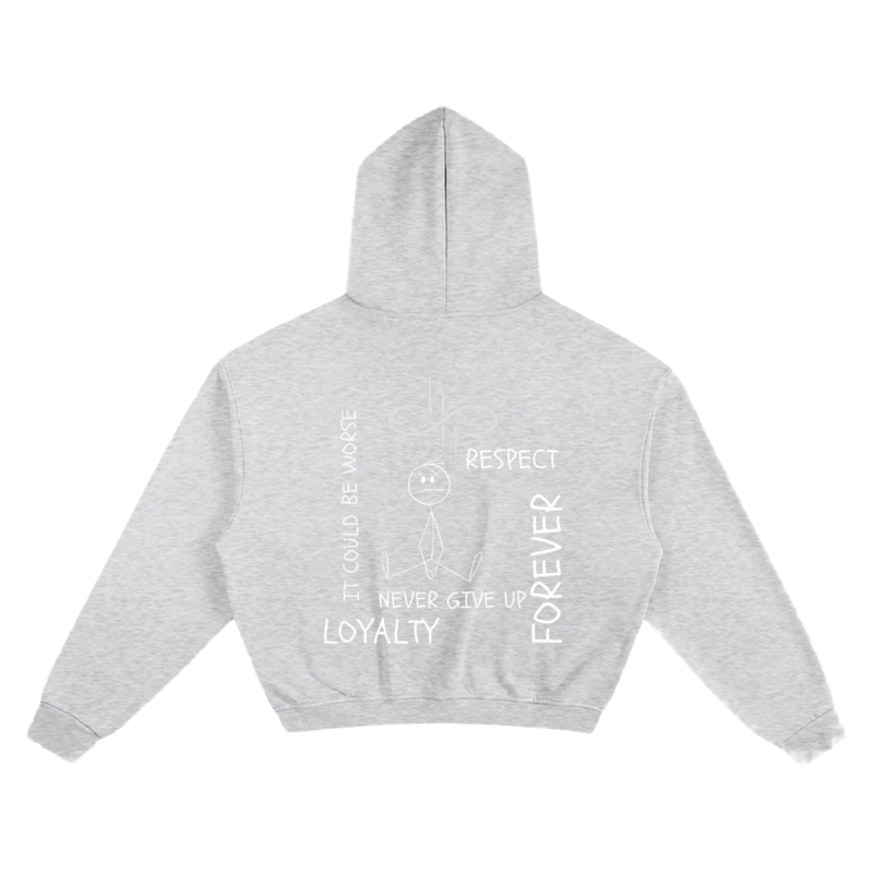 "WORDS HAVE POWER" Boxy Hoodie by ODMPOD