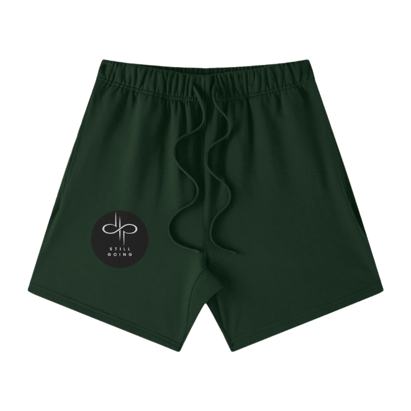 "WORDS HAVE POWER" Earth Tone Loose Fit FOG Shorts