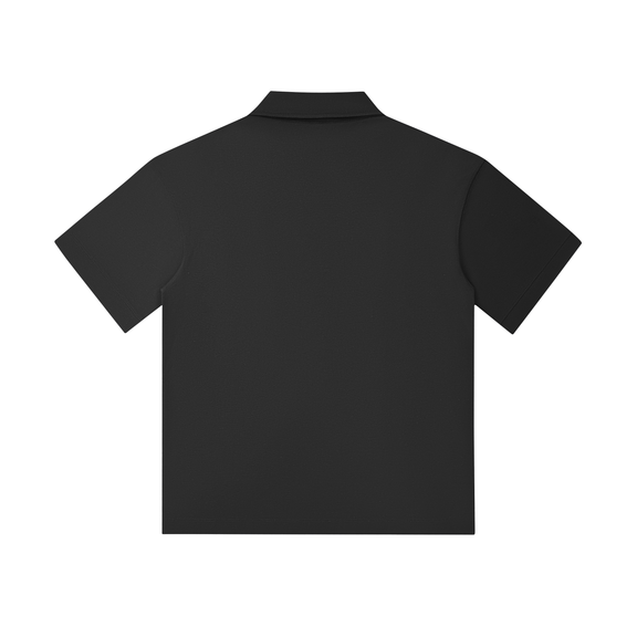 Drop Shoulder Short-Sleeve Polo by ODMPOD
