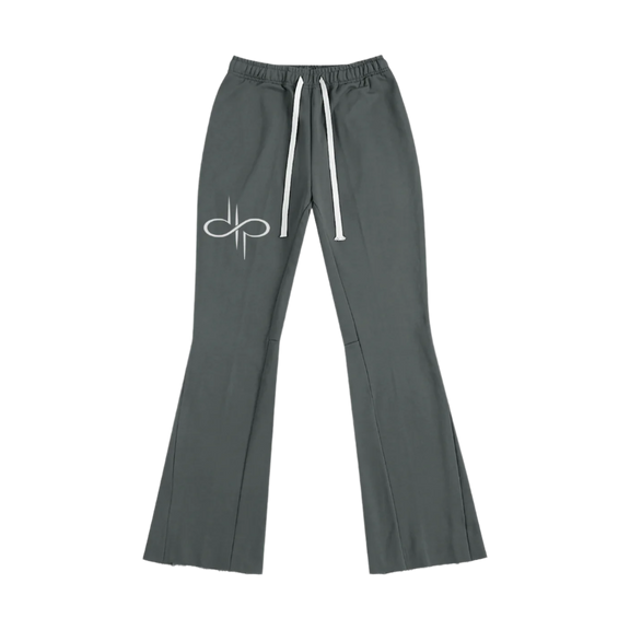 "WORDS HAVE POWER" Flared Sweatpants by ODMPOD