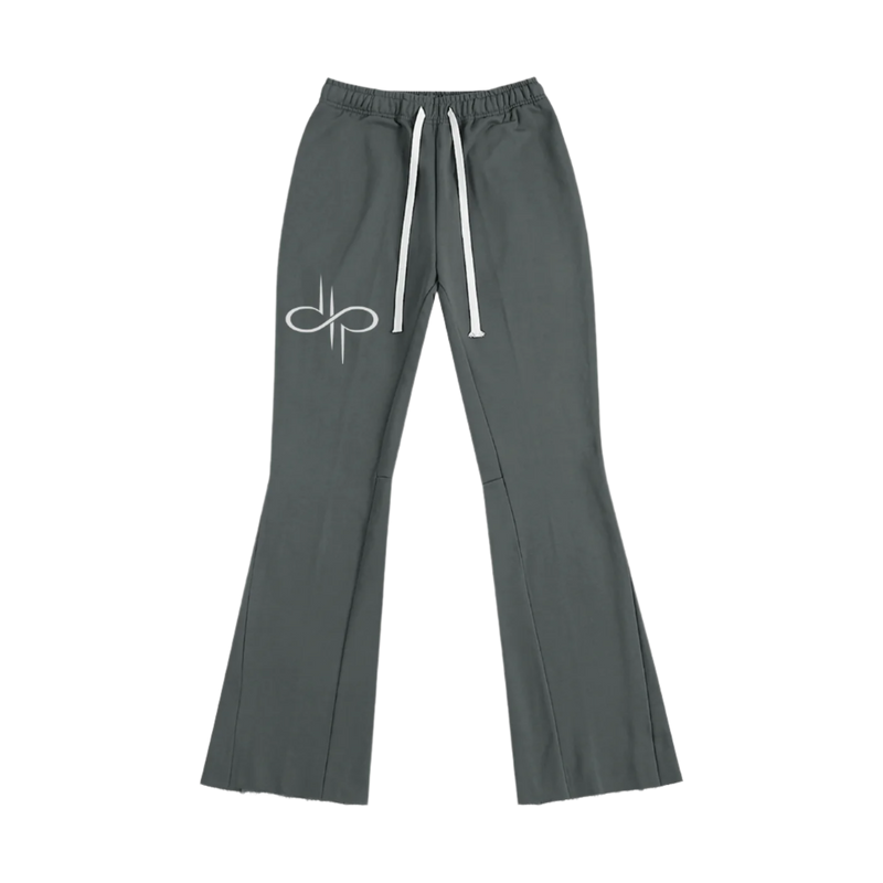 "WORDS HAVE POWER" Flared Sweatpants by ODMPOD
