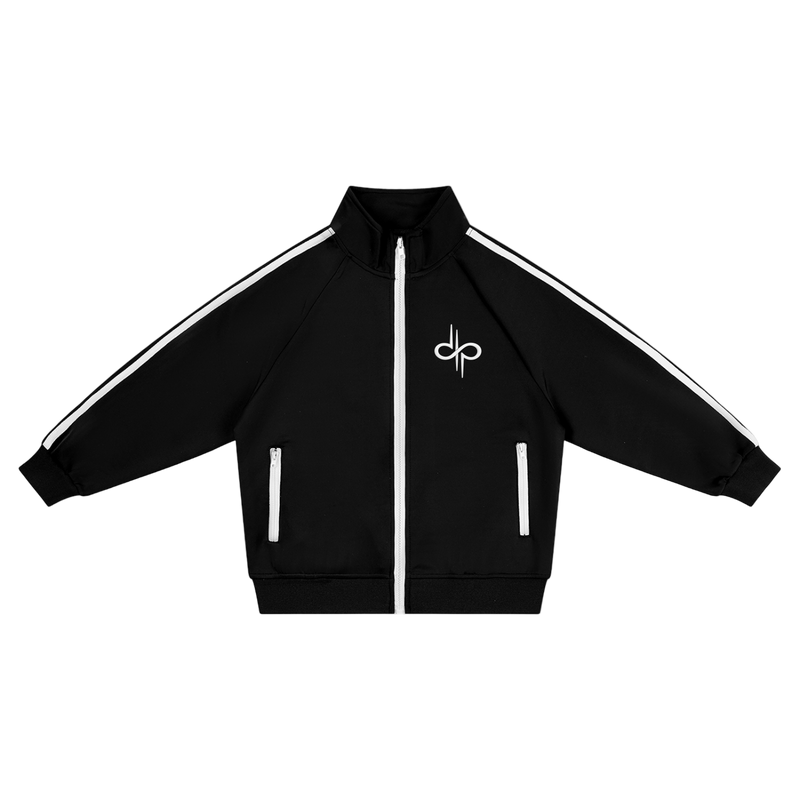 Kids’ Contrast Tape Coach Jacket "WORDS HAVE POWER"