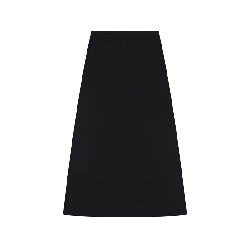 Women's Solid Color Knit Maxi Skirt by ODMPOD