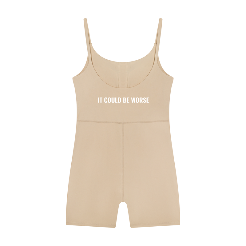 Women’s U-Neck Yoga Romper by ODMPOD