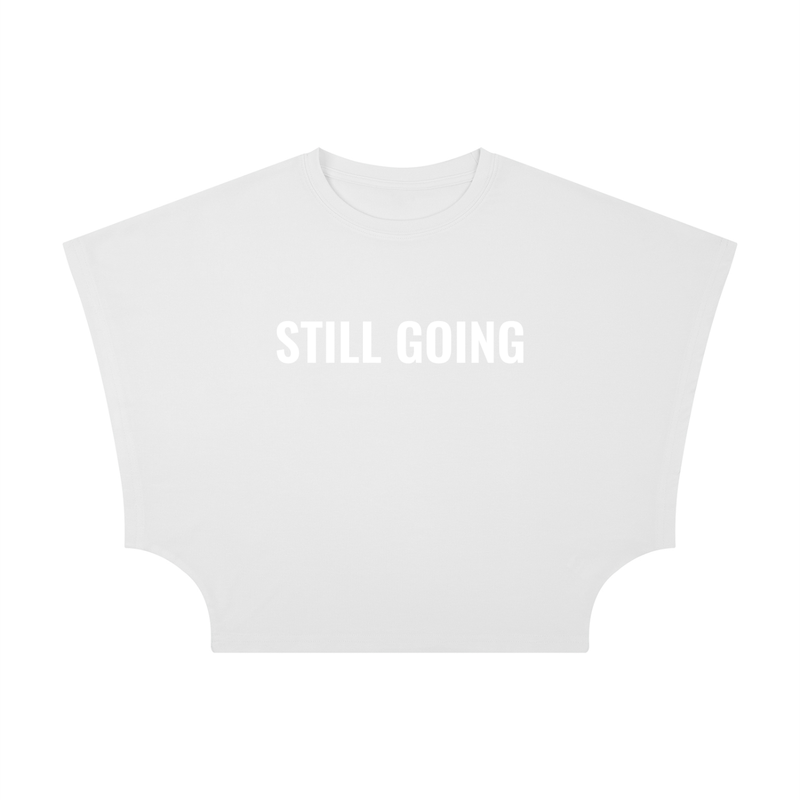 Women's Cropped Dolman T-Shirt by ODMPOD