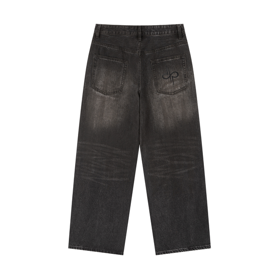 Vintage Wash Heavyweight Denim Jeans by ODMPOD