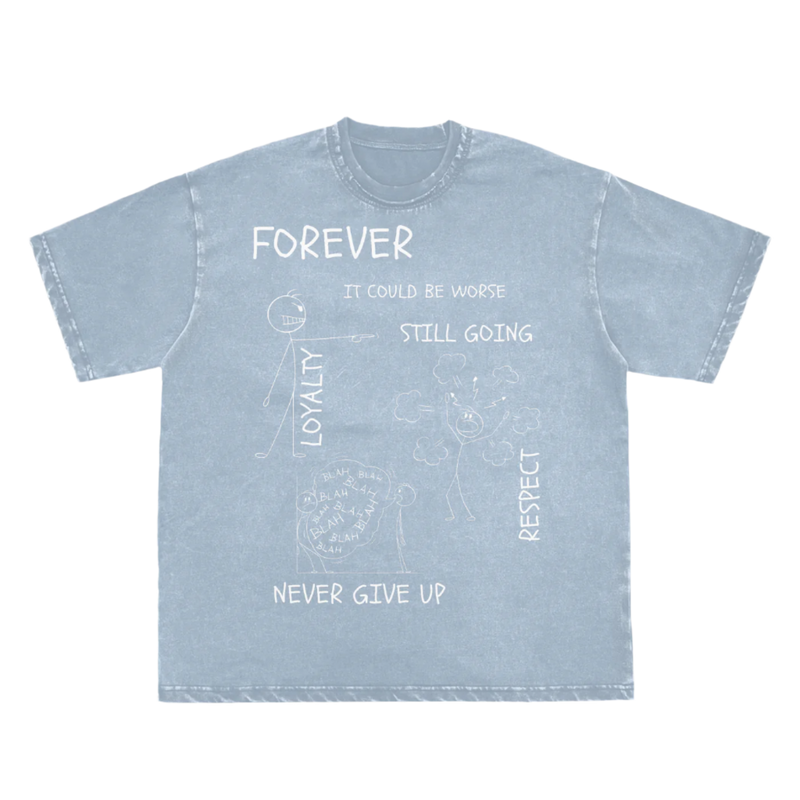 "WORDS HAVE POWER" Vintage Washed T-Shirt by ODMPOD
