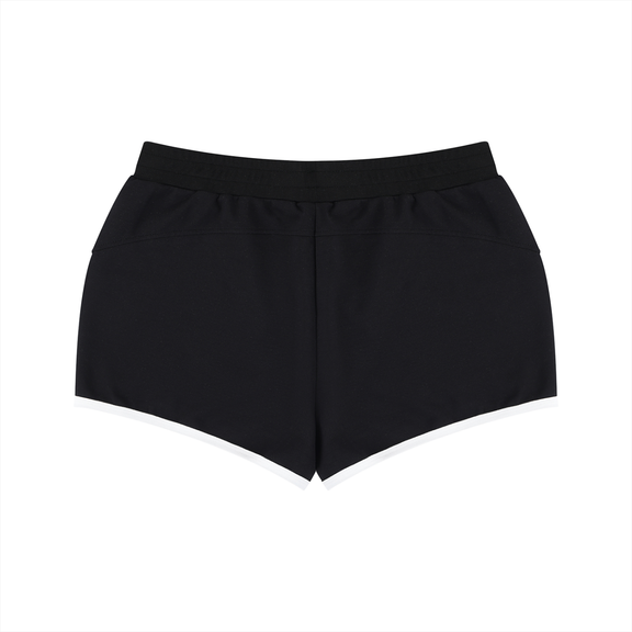 Women's Retro Contrast Binding Shorts by ODMPOD