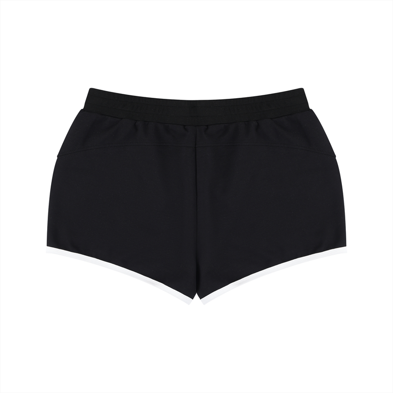 Women's Retro Contrast Binding Shorts by ODMPOD