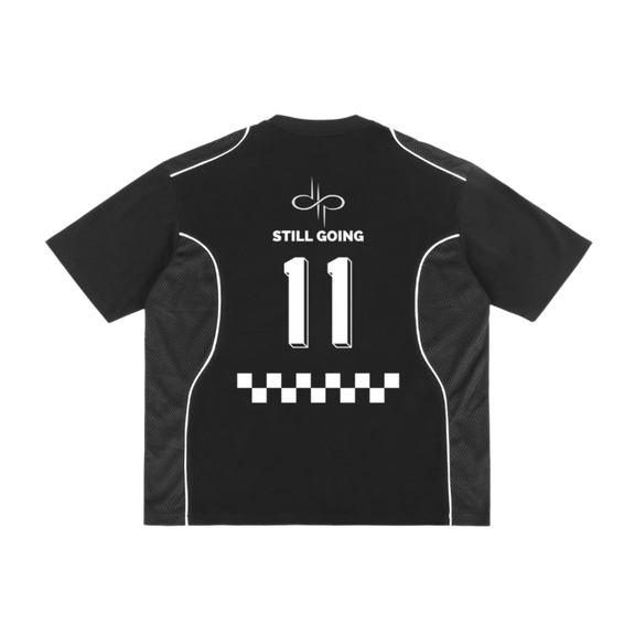 Contrast Piped Panel T-Shirt by ODMPOD