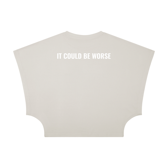 Women's Cropped Dolman T-Shirt by ODMPOD