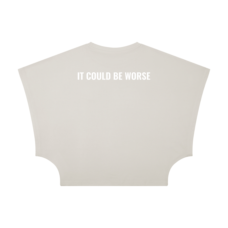 Women's Cropped Dolman T-Shirt by ODMPOD