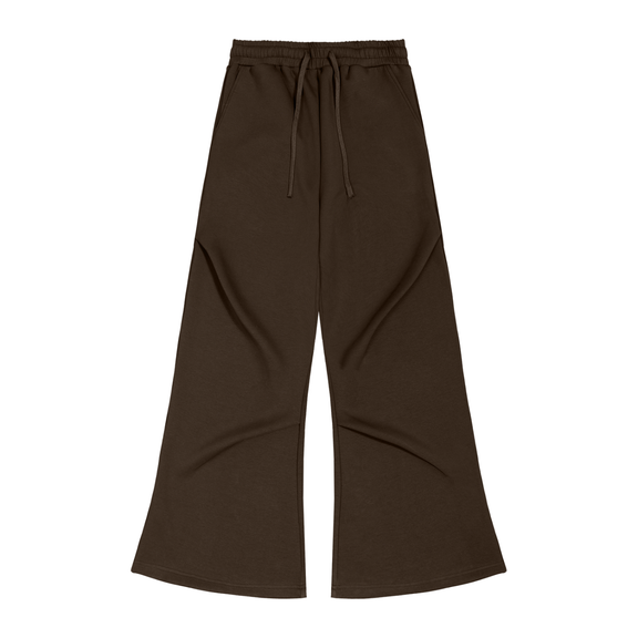 Wide Leg Drawstring Sweatpants by ODMPOD