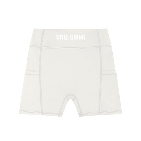 Women's High-Waisted Pocket Biker Shorts by ODMPOD