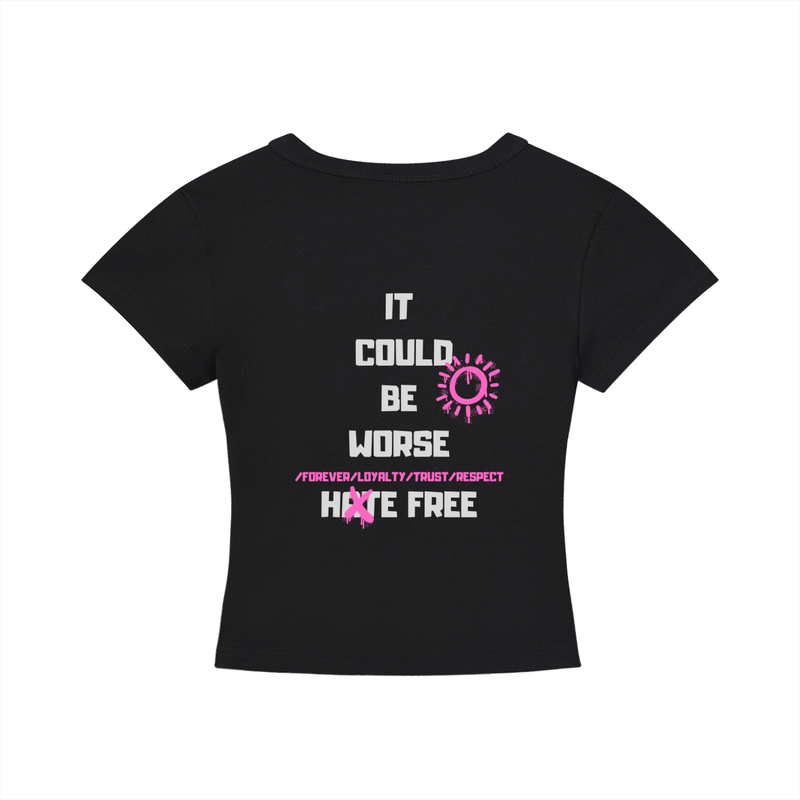Women's Cropped T-Shirt by ODMPOD