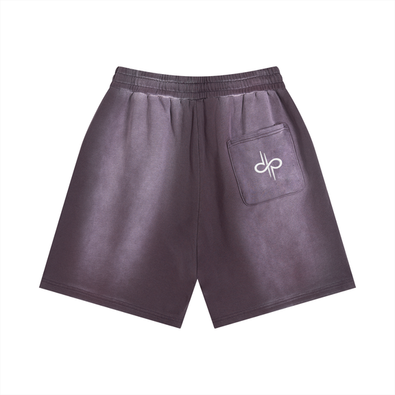 Sun Fade Distressed Shorts by ODMPOD