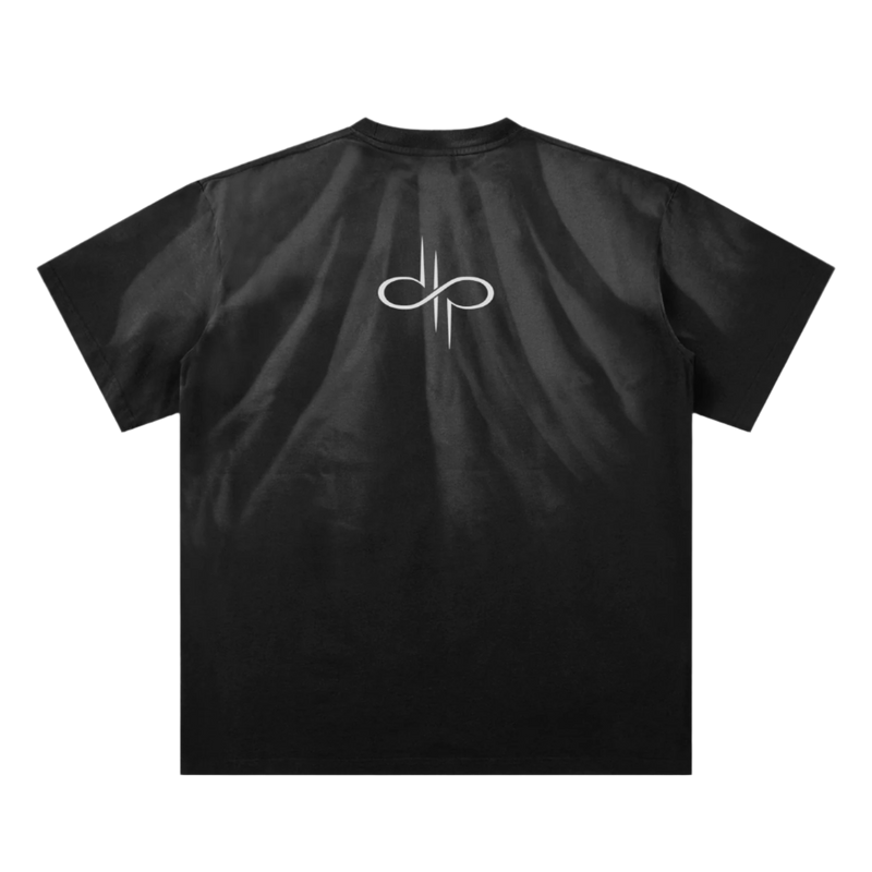 Hand-Scrunched Sunfade T-Shirt by ODMPOD
