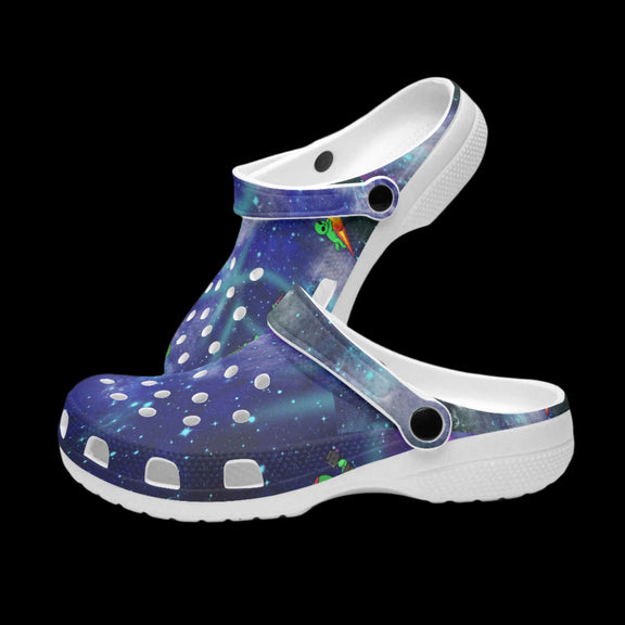 White-base Clogs by JetPrint Fulfillment