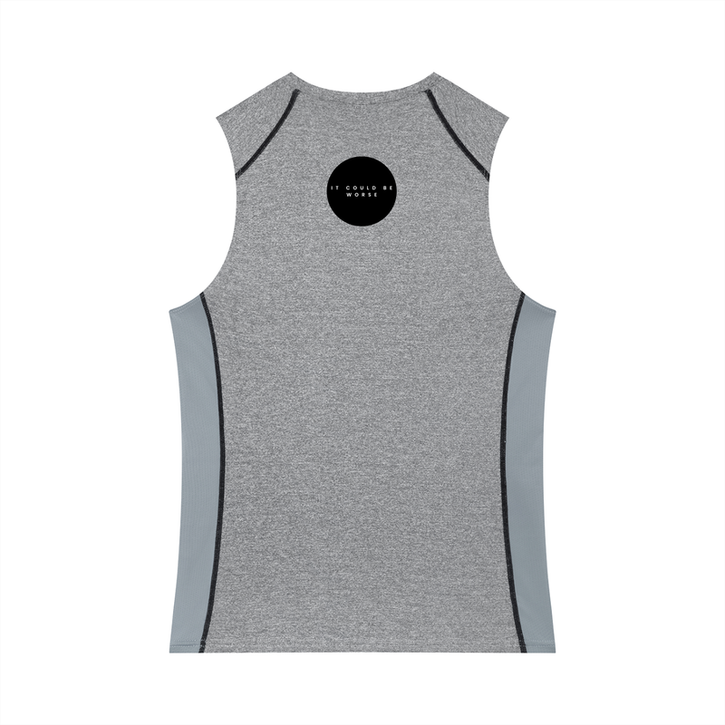 Men's Slim-Fit Topstitch Tank Top by ODMPOD
