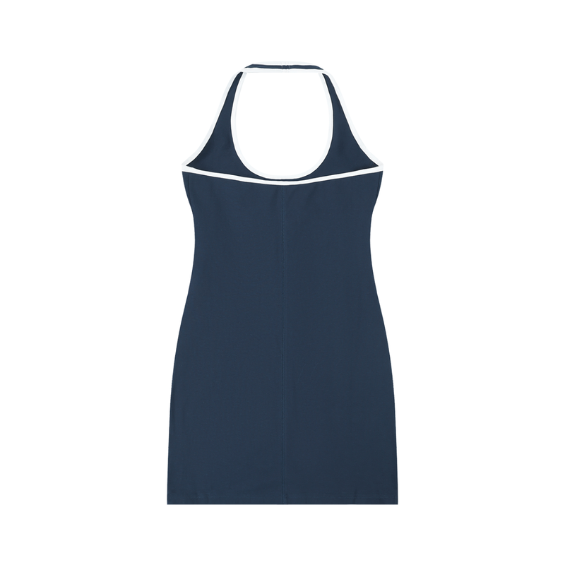 Women's Binding Tight Halter Dress by ODMPOD