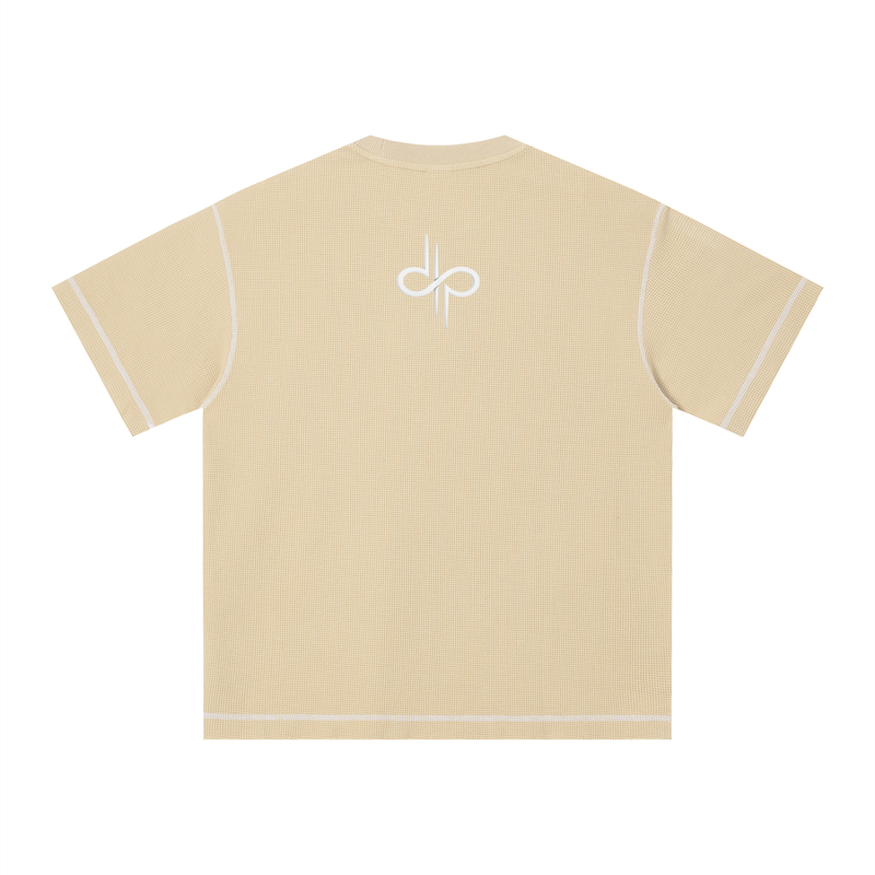 Sunfade Waffle Boxy T-Shirt by ODMPOD