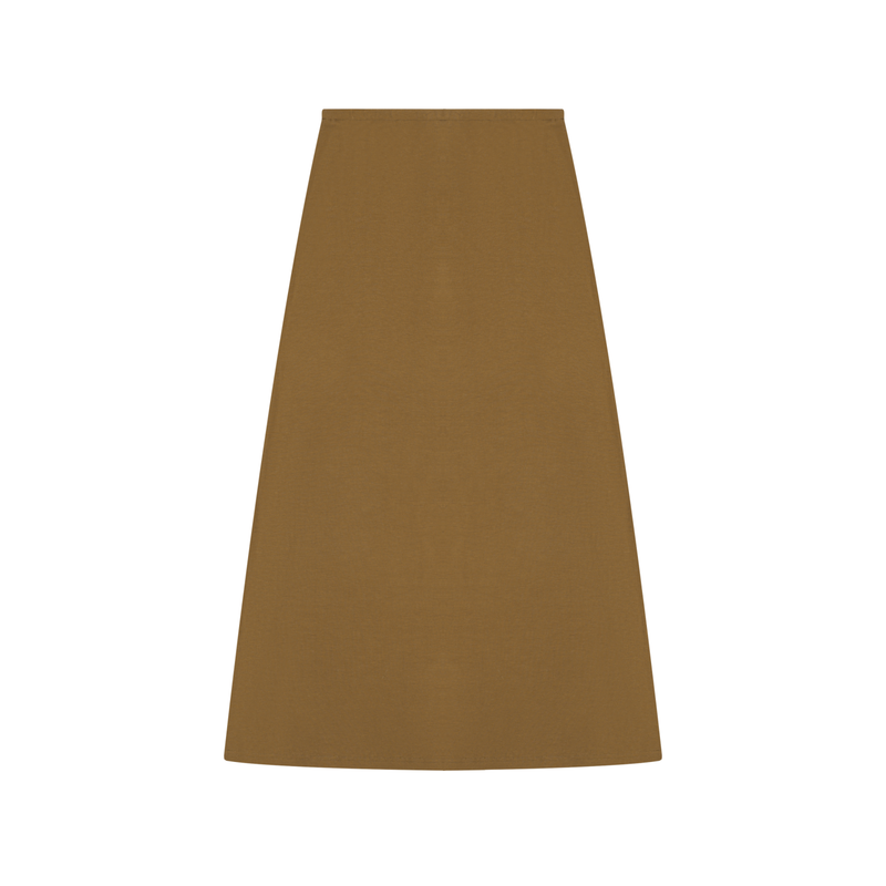 Women's Solid Color Knit Maxi Skirt by ODMPOD