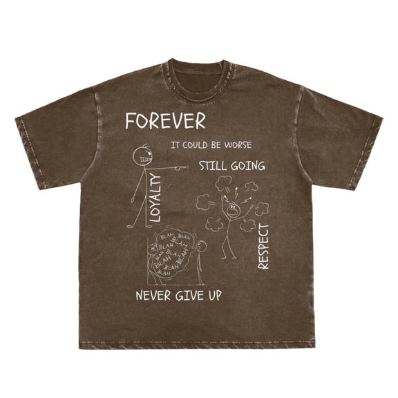 "WORDS HAVE POWER" Vintage Washed T-Shirt by ODMPOD