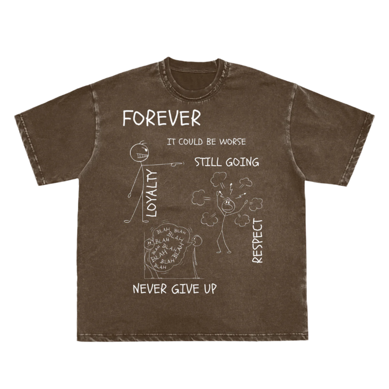 "WORDS HAVE POWER" Vintage Washed T-Shirt by ODMPOD