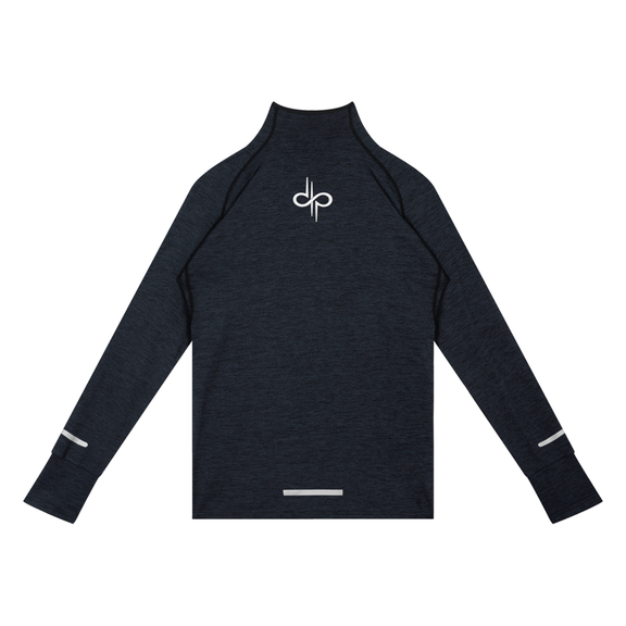 Men's Quarter-Zip Raglan Training T-Shirt by ODMPOD