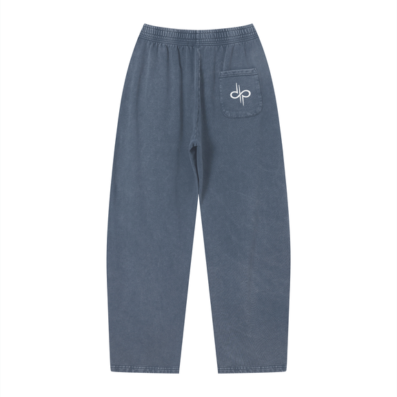Vintage Wash Loose Sweatpants by ODMPOD