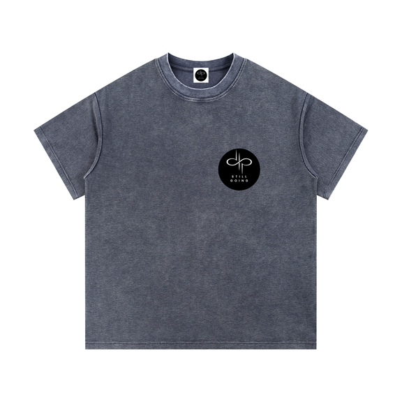 Mineral Wash Waffle Knit T-Shirt by ODMPOD