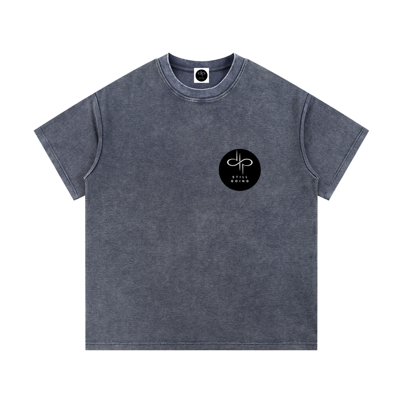 Mineral Wash Waffle Knit T-Shirt by ODMPOD