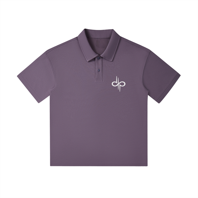 Drop Shoulder Short-Sleeve Polo by ODMPOD