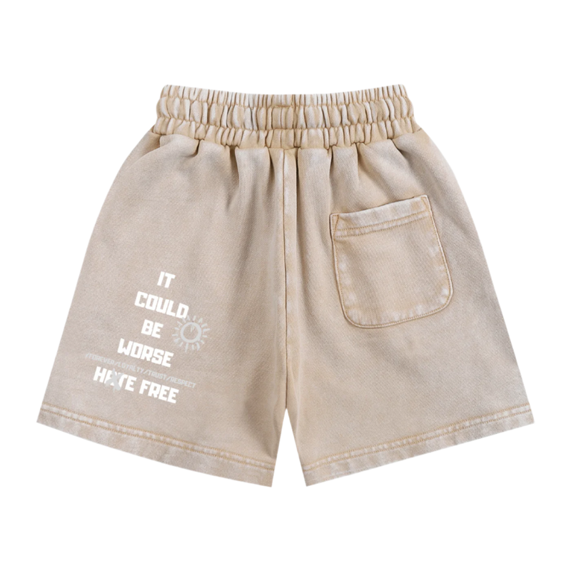 "LIMITED EDITION" Snow Washed Kids' Shorts by ODMPOD