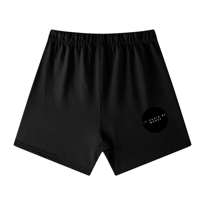 Heavyweight Earth Tone Loose Fit Cotton Shorts by ODMPOD