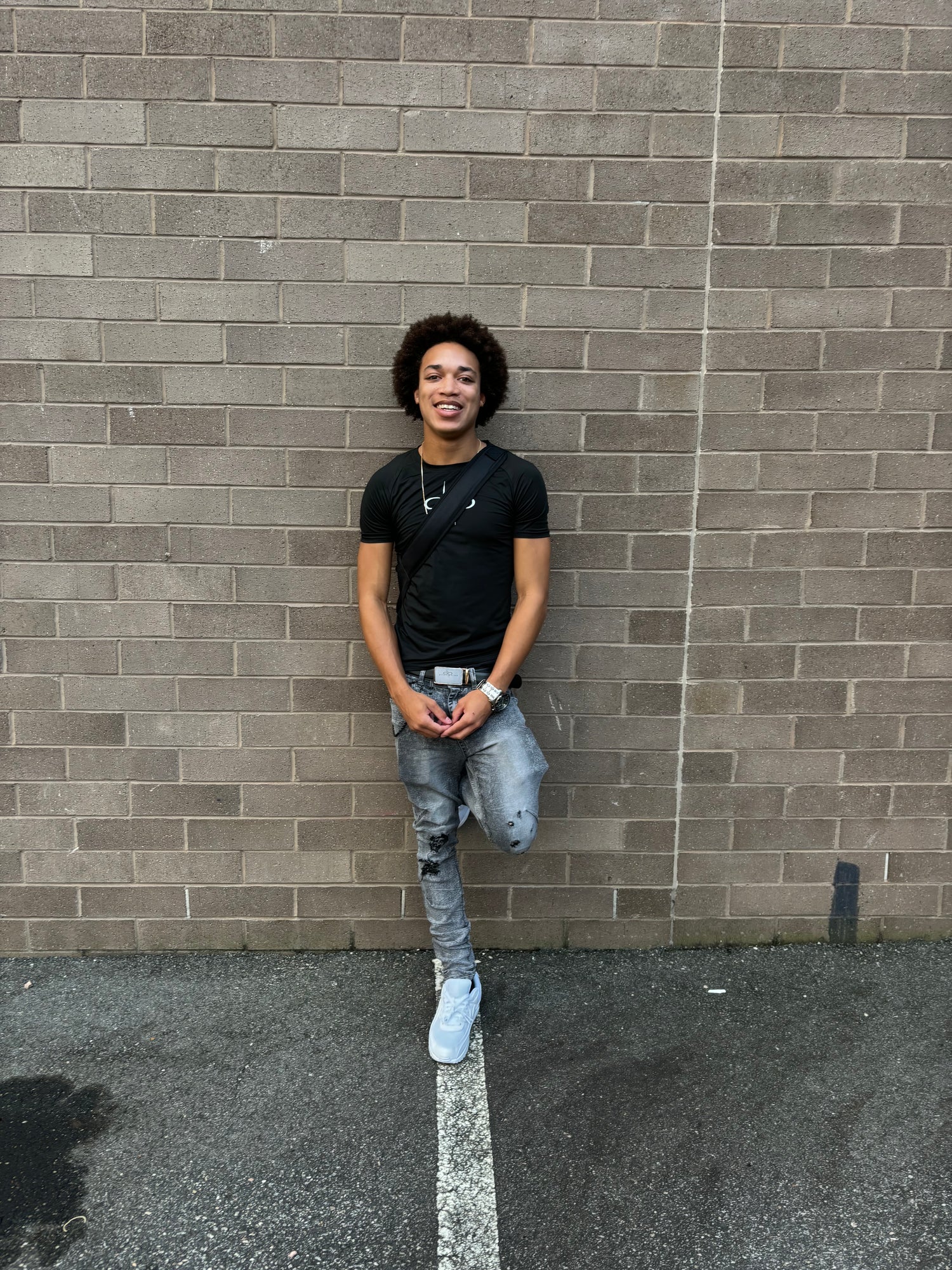Men's Sports Tee BLACK by ODMPOD