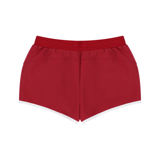 Women's Retro Contrast Binding Shorts by ODMPOD