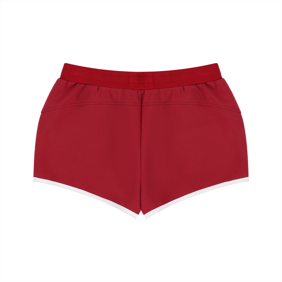 Women's Retro Contrast Binding Shorts by ODMPOD