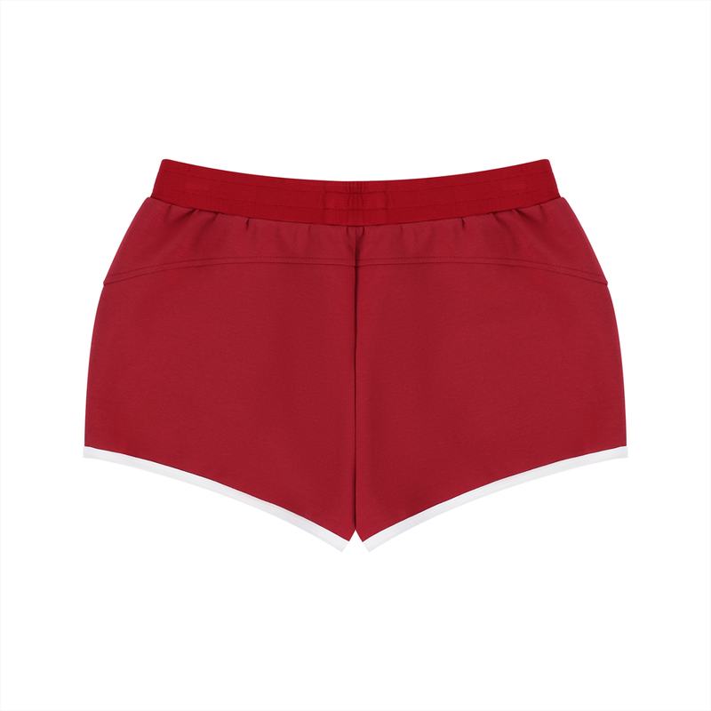 Women's Retro Contrast Binding Shorts by ODMPOD